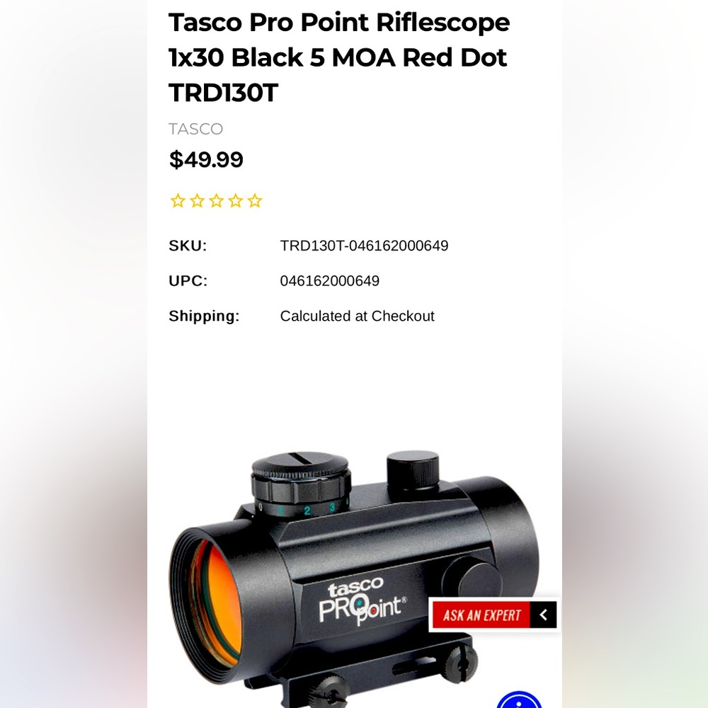 Tasco PRO point